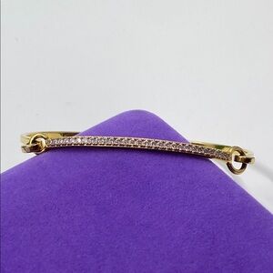 💛 Elegant 925 Gold Plated Sir Jakobs Bracelet with Crystal Accents